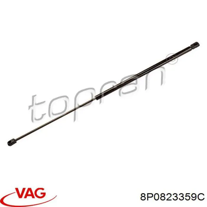 Амортизатор капота газовий VAG 8P0823359C ціна, від 12.62 USD