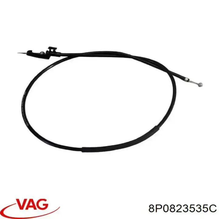 Трос відкриття капота, передній VAG 8P0823535C ціна, від 16.34 USD