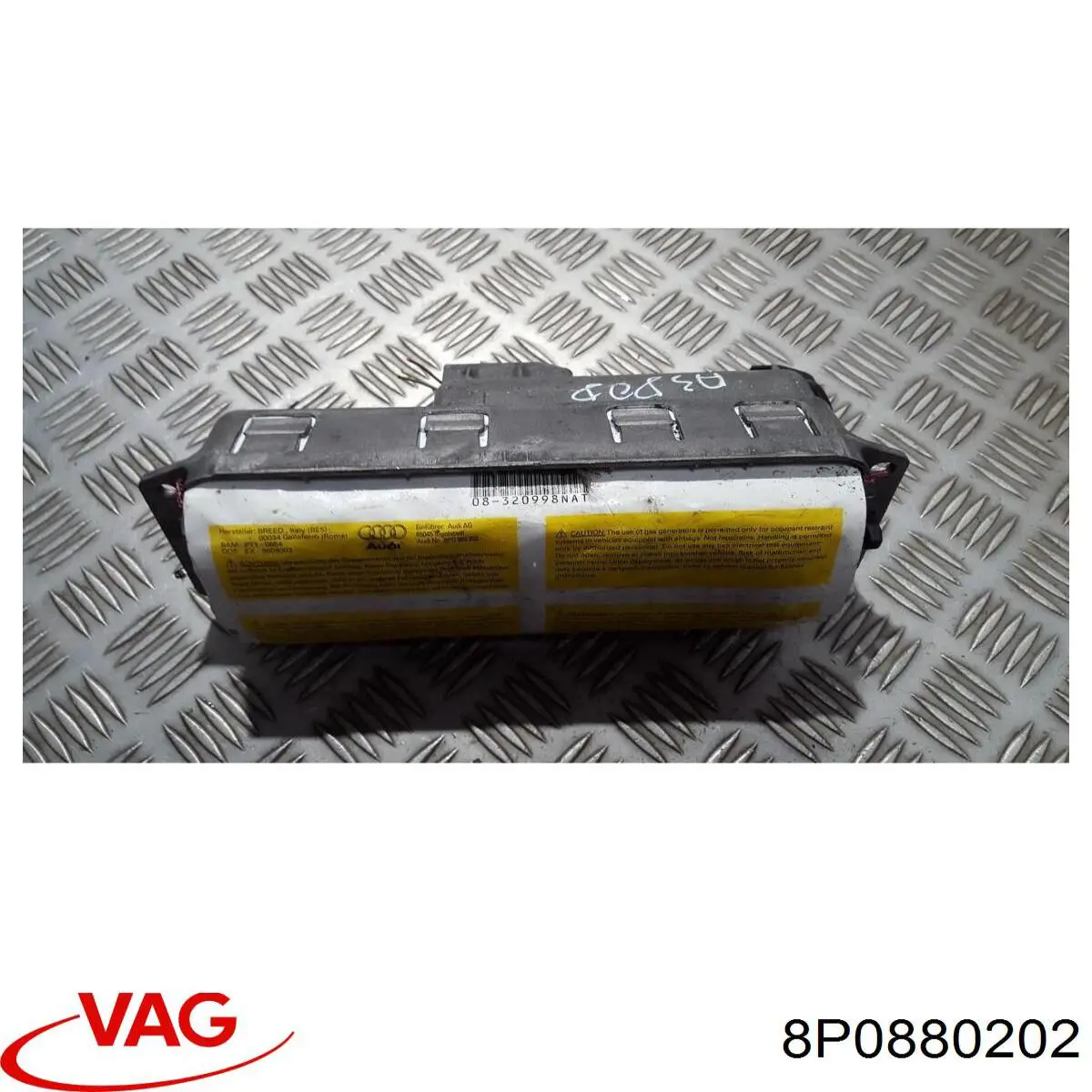 8P0880202 VAG Подушка безпеки пасажира