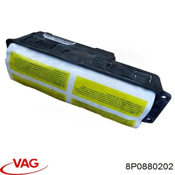 Подушка безпеки, пасажирська, AIRBAG 8P0880202 VAG