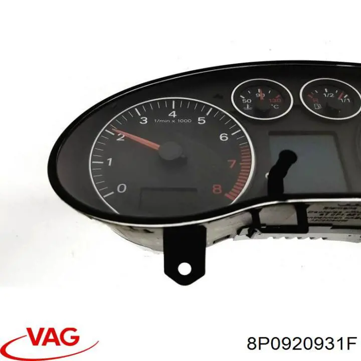 8P0920931F VAG Щиток приладів додатковий