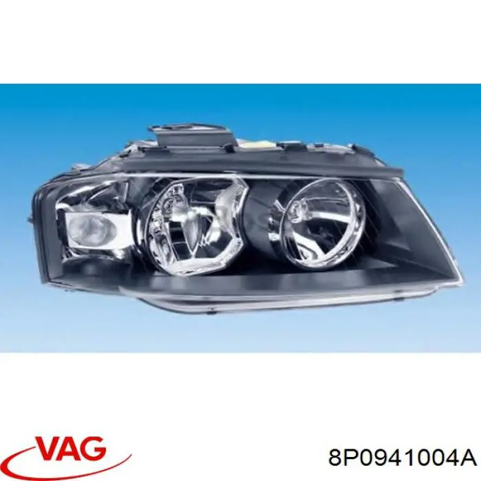 Купити 8P0941004A VAG Права блок фара