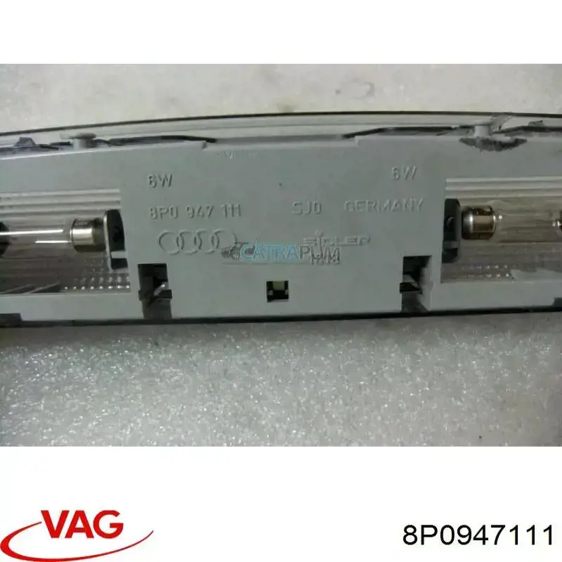 Плафон освітлення салона/кабіни, задній VAG 8P0947111 ціна, від 4.23 USD