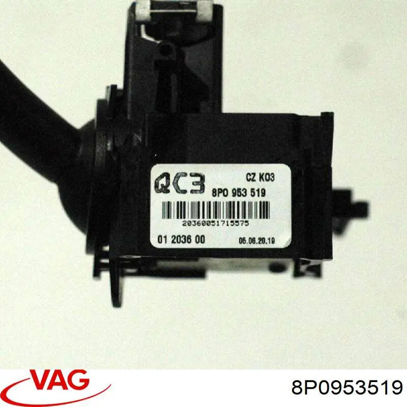 Купити 8P0953519 VAG Перемикач підрульовий, правий