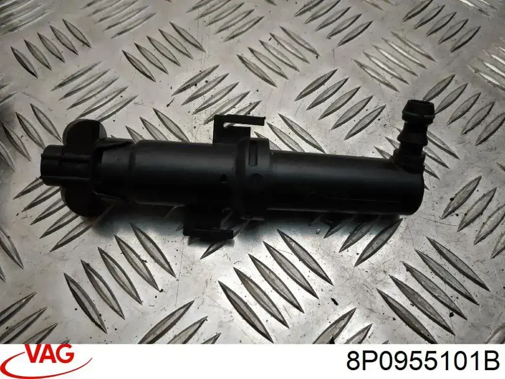 Купити 8P0955101B VAG Форсунка омивача фари передньої, лівою