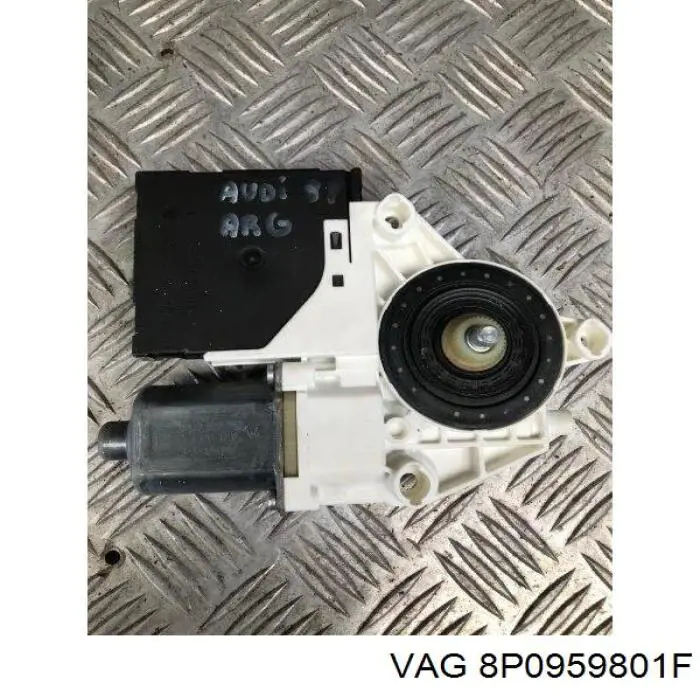 Купити 8P0959801D VAG Двигун склопідіймача двері передньої, лівої