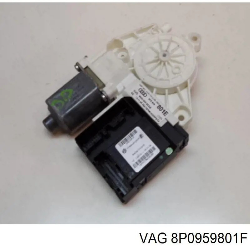 Купити 8P0959801F VAG Двигун склопідіймача двері передньої, лівої
