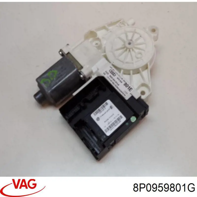 Мотор склопідйомника дверей передніх, лівих VAG 8P0959801G ціна, від 33.74 USD
