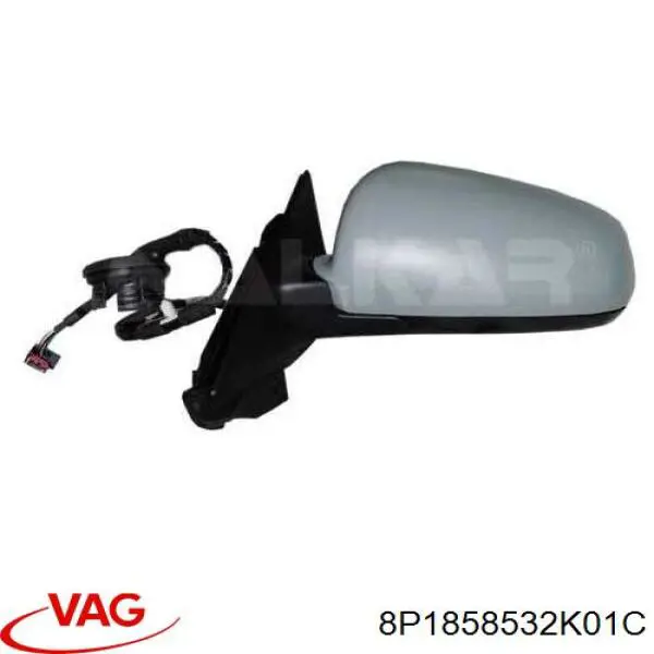 Купити 8P1858532K01C VAG Дзеркало праве