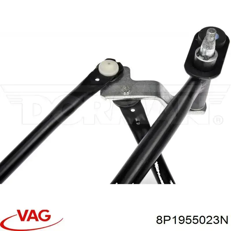 Трапеція щіток лобового скла VAG 8P1955023K ціна, від 30.46 USD