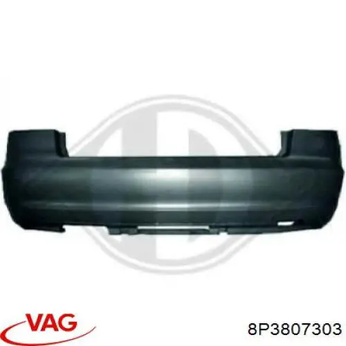Кожух бампера заднього VAG 8P3807303 ціна, від 112.87 USD
