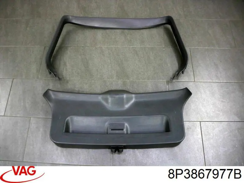 Облицювання багажника п'ятих дверей VAG 8P3867977B4PK ціна, від 48.13 USD