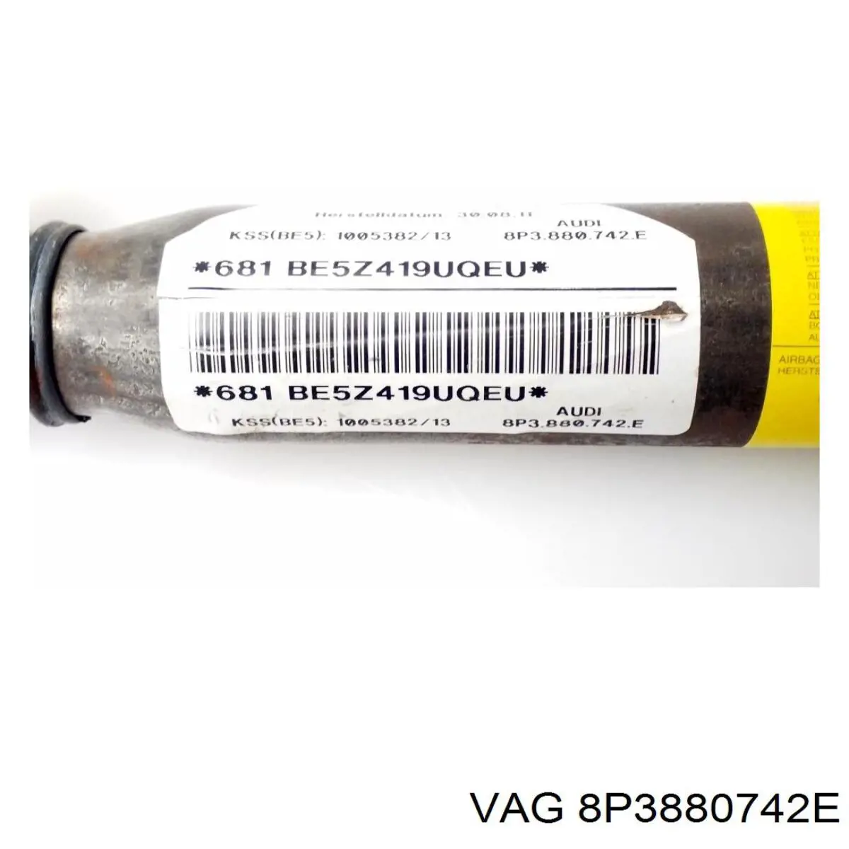 8P3880742E VAG Подушка безпеки, шторка бічна, права, AIRBAG