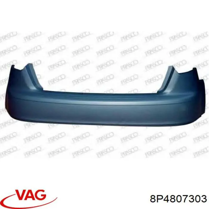 Кожух бампера заднього VAG 8P4807303 ціна, від 63.35 USD