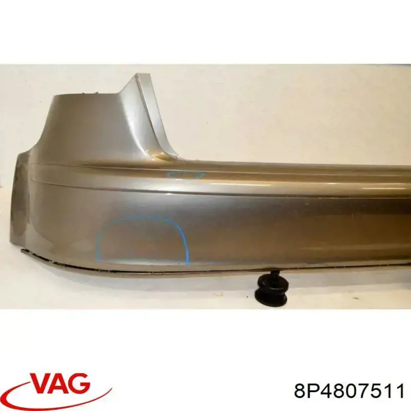 Купити 8P4807511 VAG Задній бампер