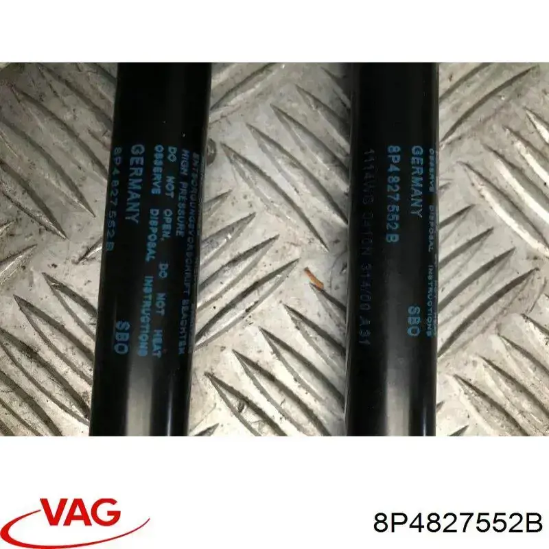 Амортизатор двері задньої VAG 8P4827552B ціна, від 10.72 USD