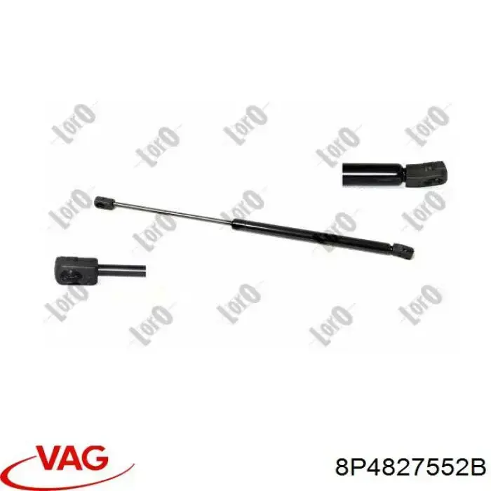 Амортизатор двері задньої VAG 8P4827552B ціна, від 10.72 USD