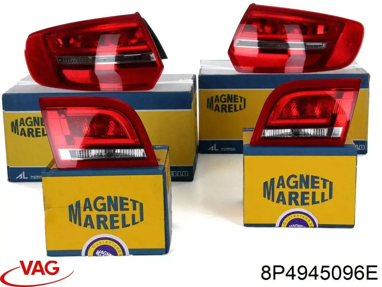 Ліхтар задній правий, зовнішній VAG 8P4945096E ціна, від 113.50 USD