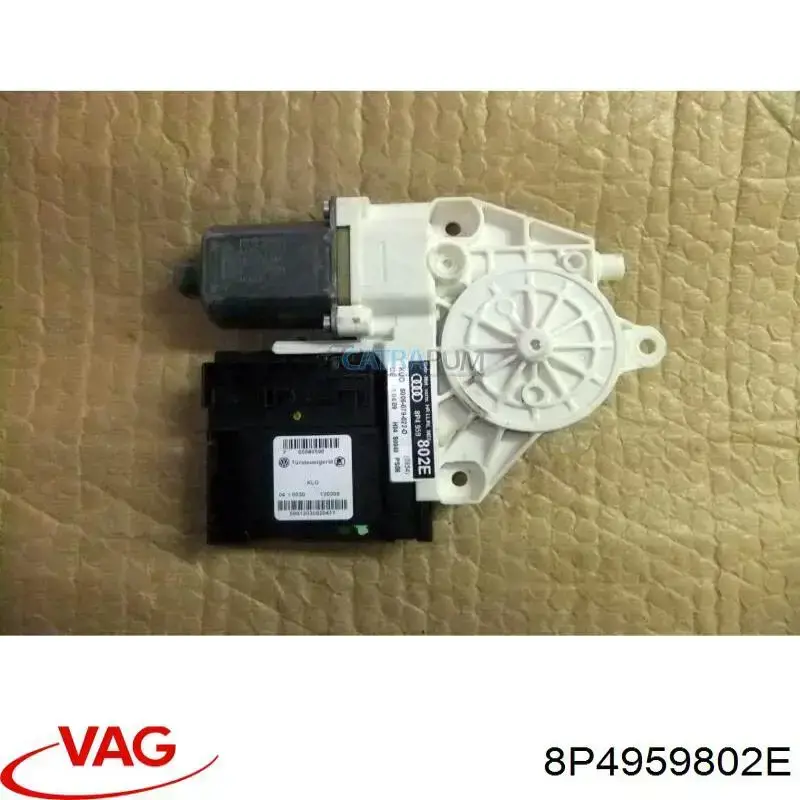 Мотор склопідйомника дверей задніх, правих VAG 8P4959802E ціна, від 29.17 USD