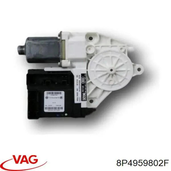 Купити 8P4959802F VAG Двигун стеклопод'емника двері задньої, правої