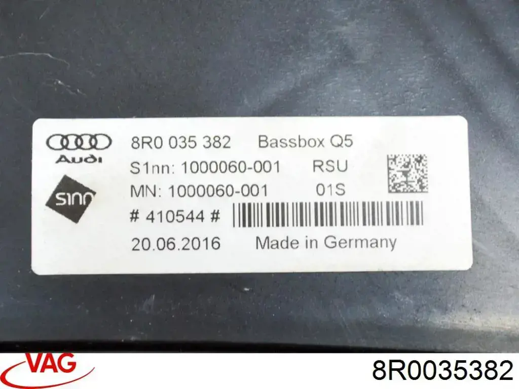  VAG 8R0035382