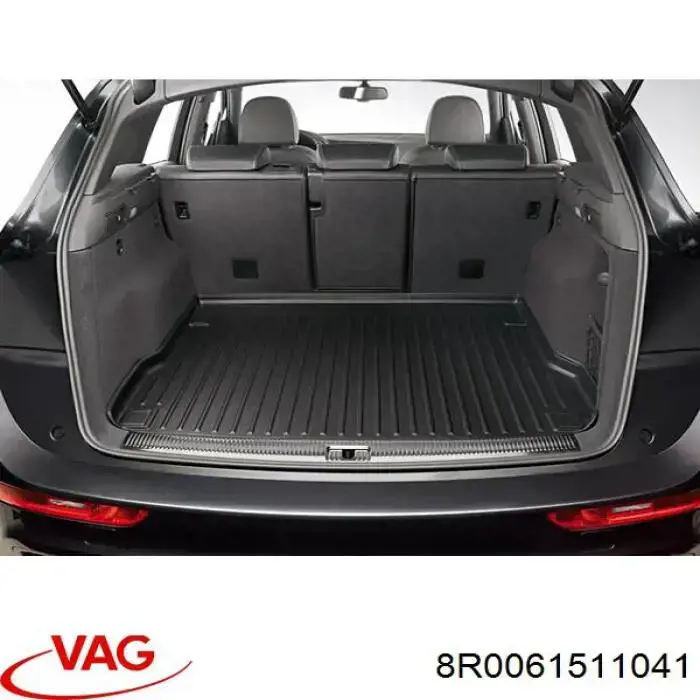 Килимок передній, комплект 2 шт. 8R0061511041 VAG