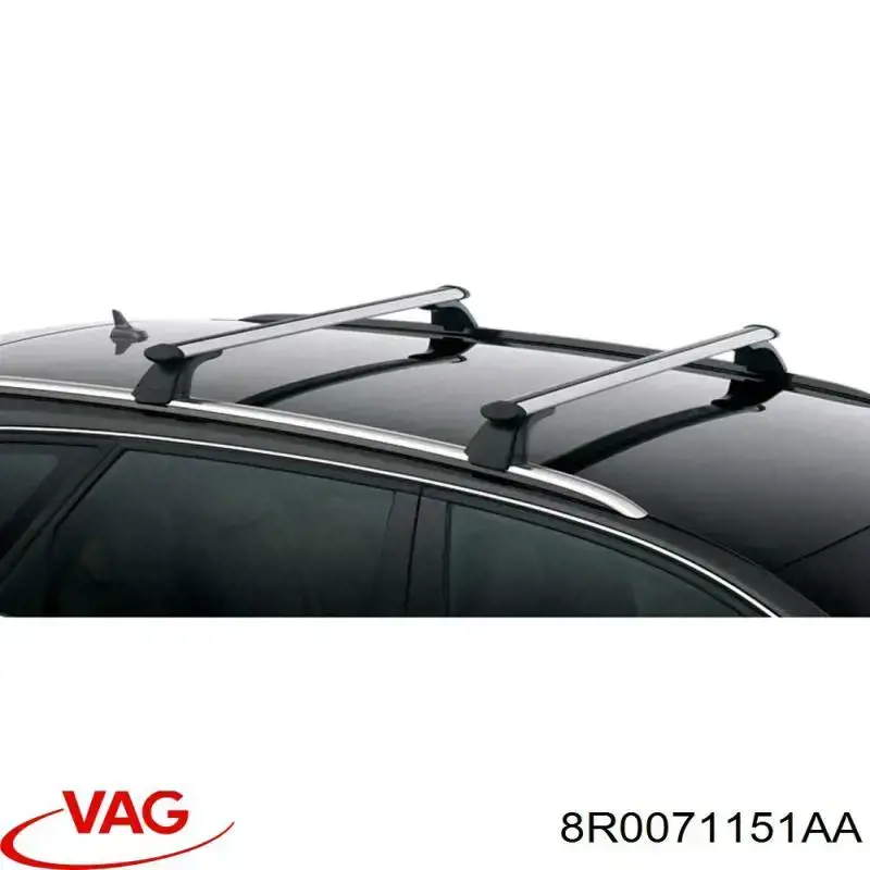 Автобагажник на кришу VAG 8R0071151F ціна, від 56.15 USD