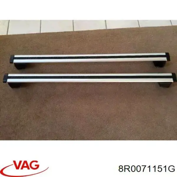 Рейлінг даху, комплект VAG 8R0071151G ціна, від 73.36 USD