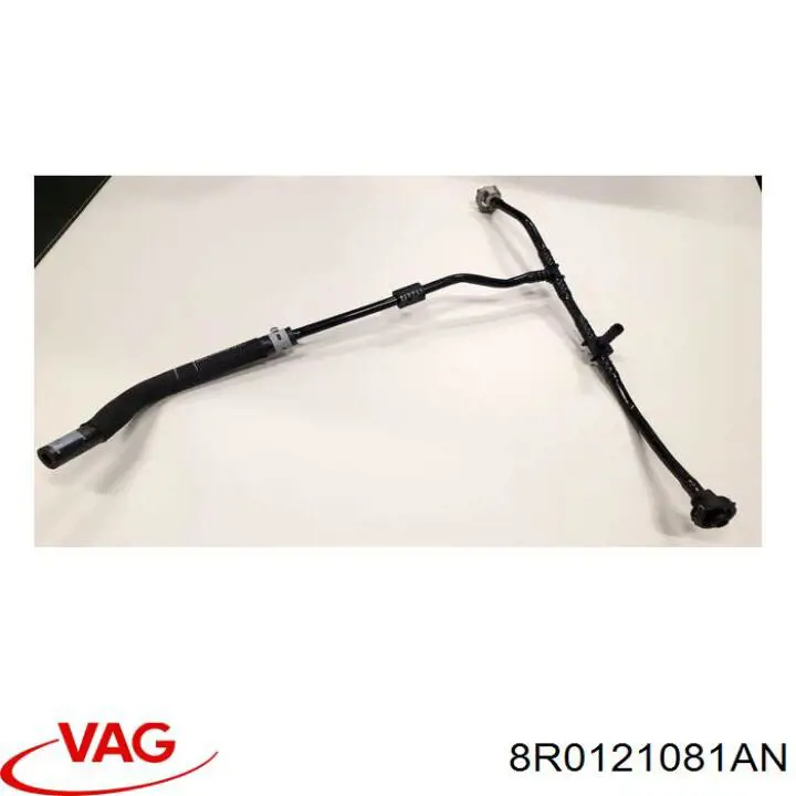 Шланг розширювального бачка, верхній VAG 8R0121081AN ціна, від 58.07 USD