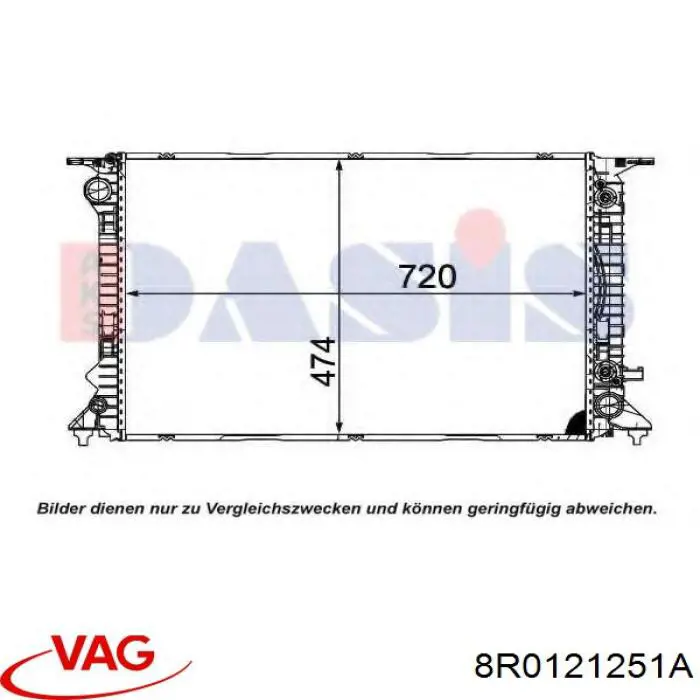 Радіатор основний AVA AI2309 ціна, від 169.26 USD