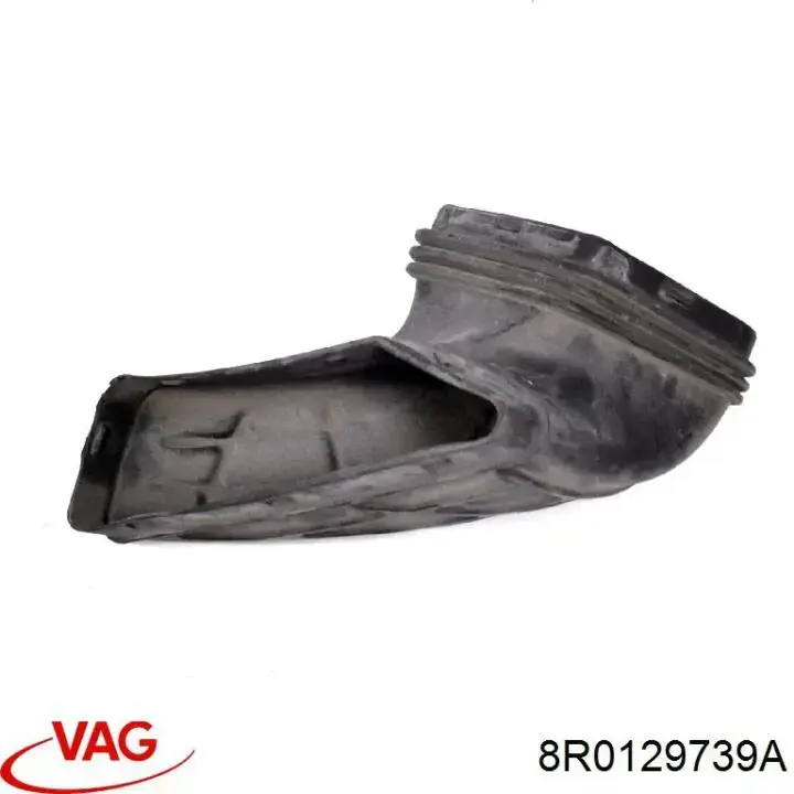 8R0129739A VAG Патрубок повітряний, вхід повітряного фільтра