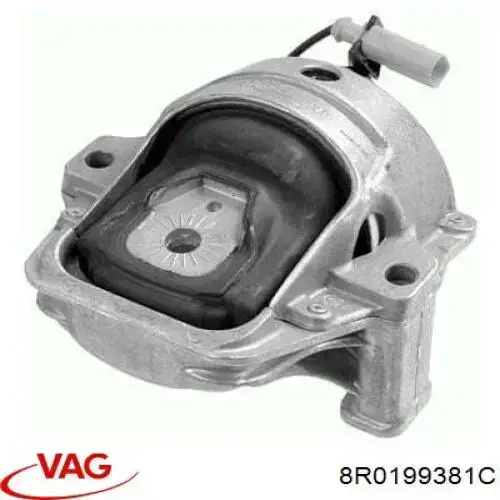 Подушка (опора) двигуна, ліва 8R0199381C VAG