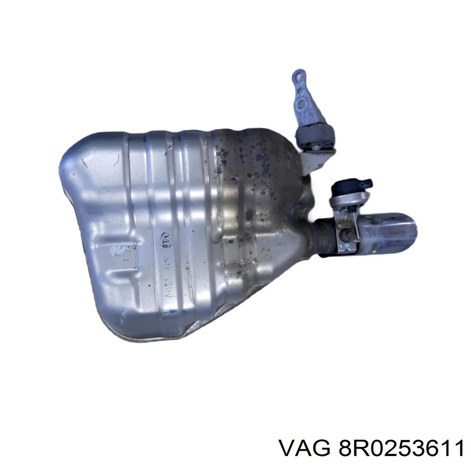 8R0253611 VAG Глушник, задня частина