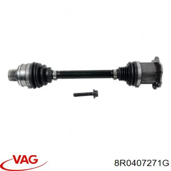 Піввісь (привід) передня 8R0407271G VAG