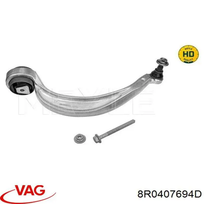 Купити 8R0407694D VAG Важіль передньої підвіски нижній, правий