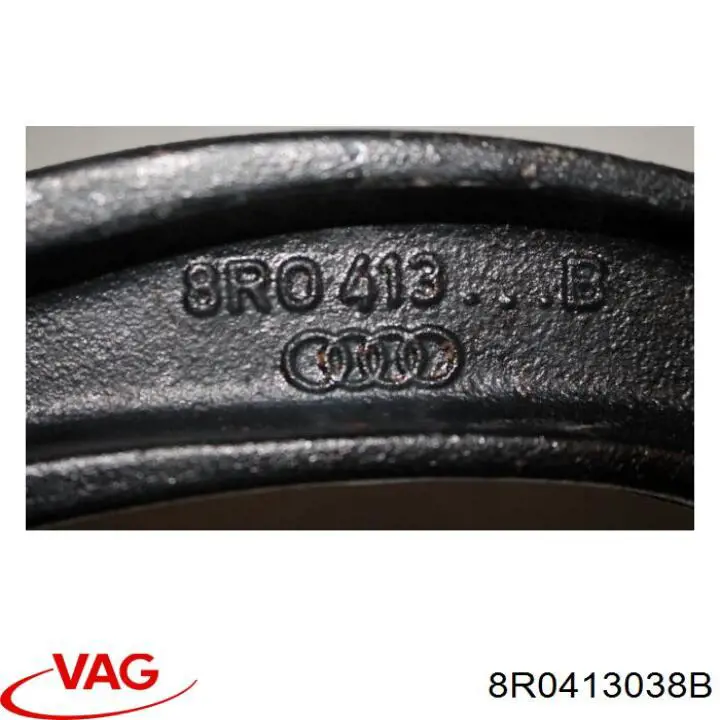 8R0413038B VAG Вилка нижня амортизатора переднього, права