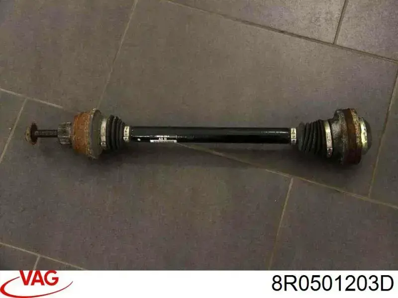 Піввісь задня, ліва VAG 8R0501203D ціна, від 97.88 USD