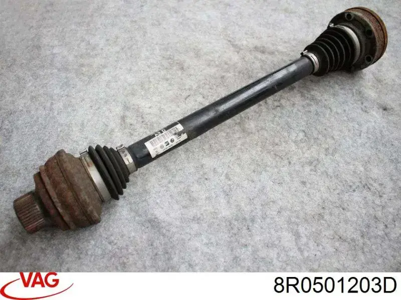 Купити 8R0501203D VAG Піввісь задня, ліва