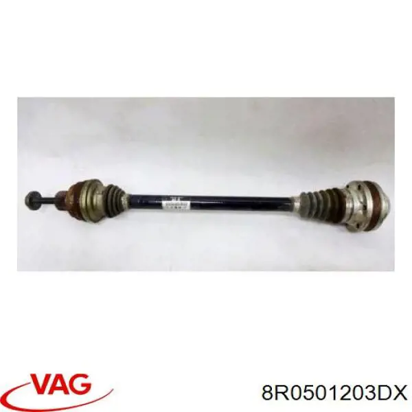 Піввісь задня 8R0501203DX VAG