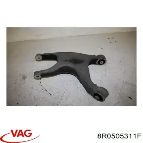 Важіль задньої підвіски нижній, лівий 8R0505311F VAG