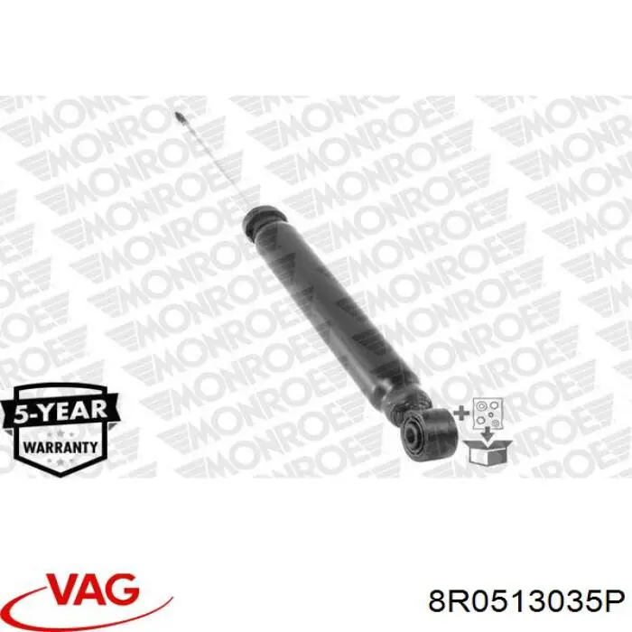 Амортизатор задній VAG 8R0513035P ціна, від 25.40 USD