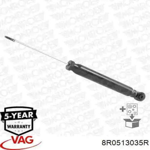 8R0513035R VAG Амортизатори задні