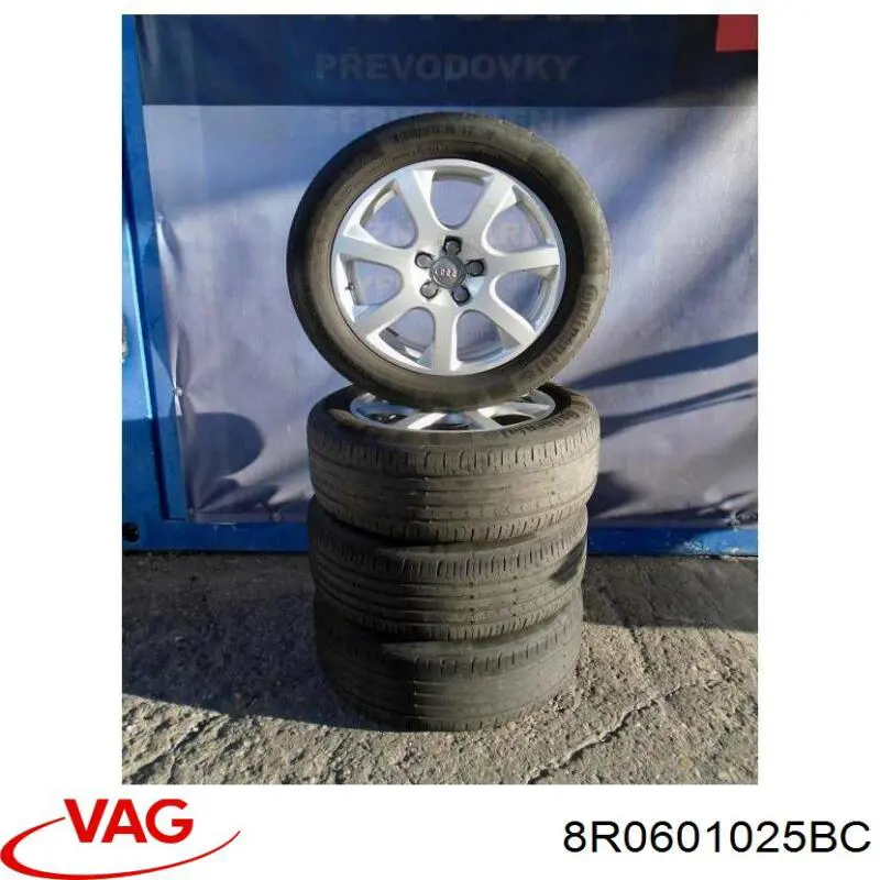 Диски колісні литі (легкосплавні, титанові) VAG 8R0601025BC ціна, від 787.35 USD