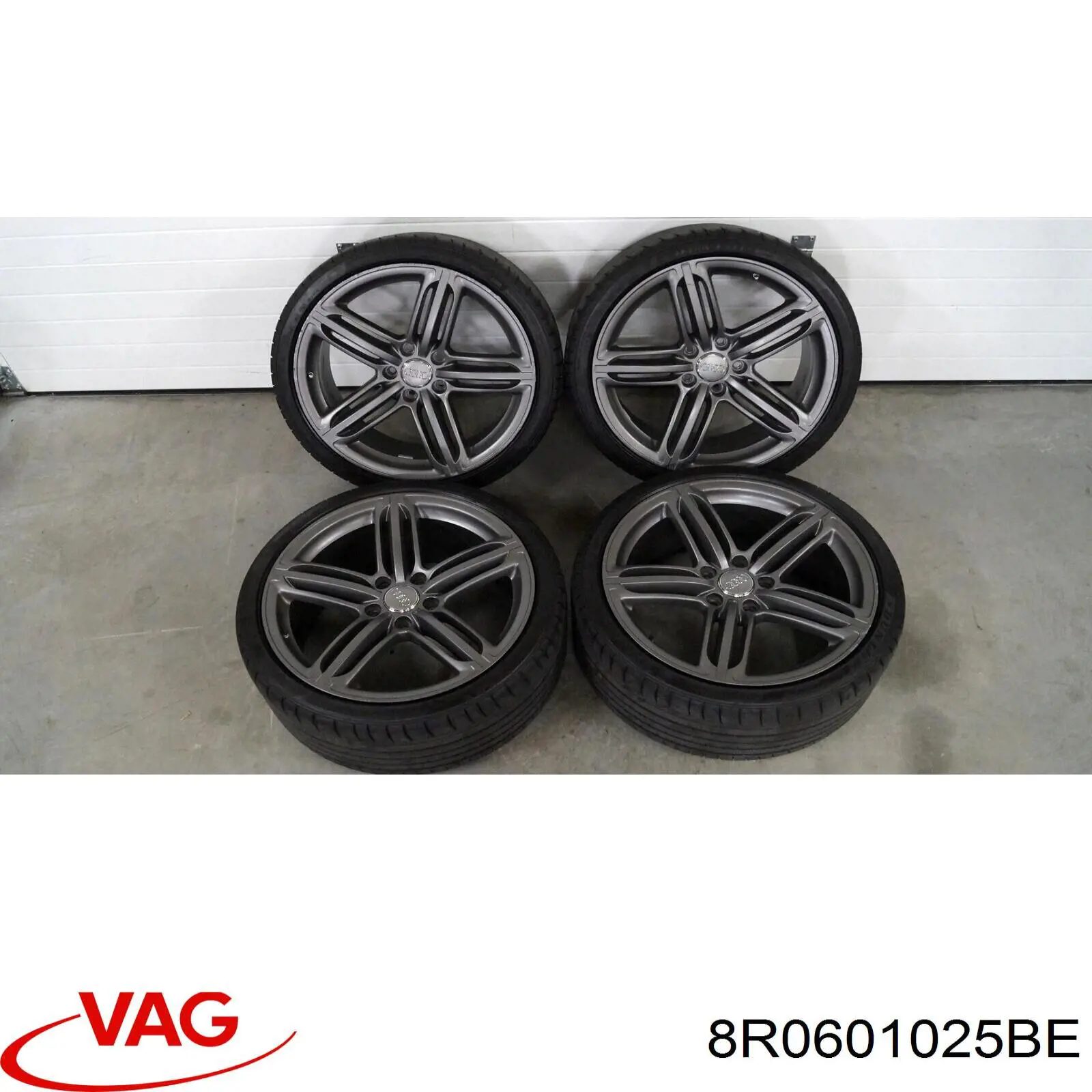 Диски колісні литі (легкосплавні, титанові) VAG 8R0601025BE ціна, від 1600.20 USD
