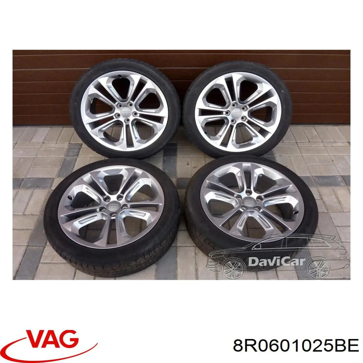 Купити 8R0601025BE VAG Диски колісні литі (легкосплавні, титанові)