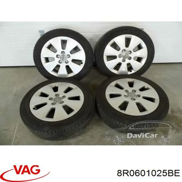 8R0601025BE VAG Диски литі (легкосплавні, титанові)