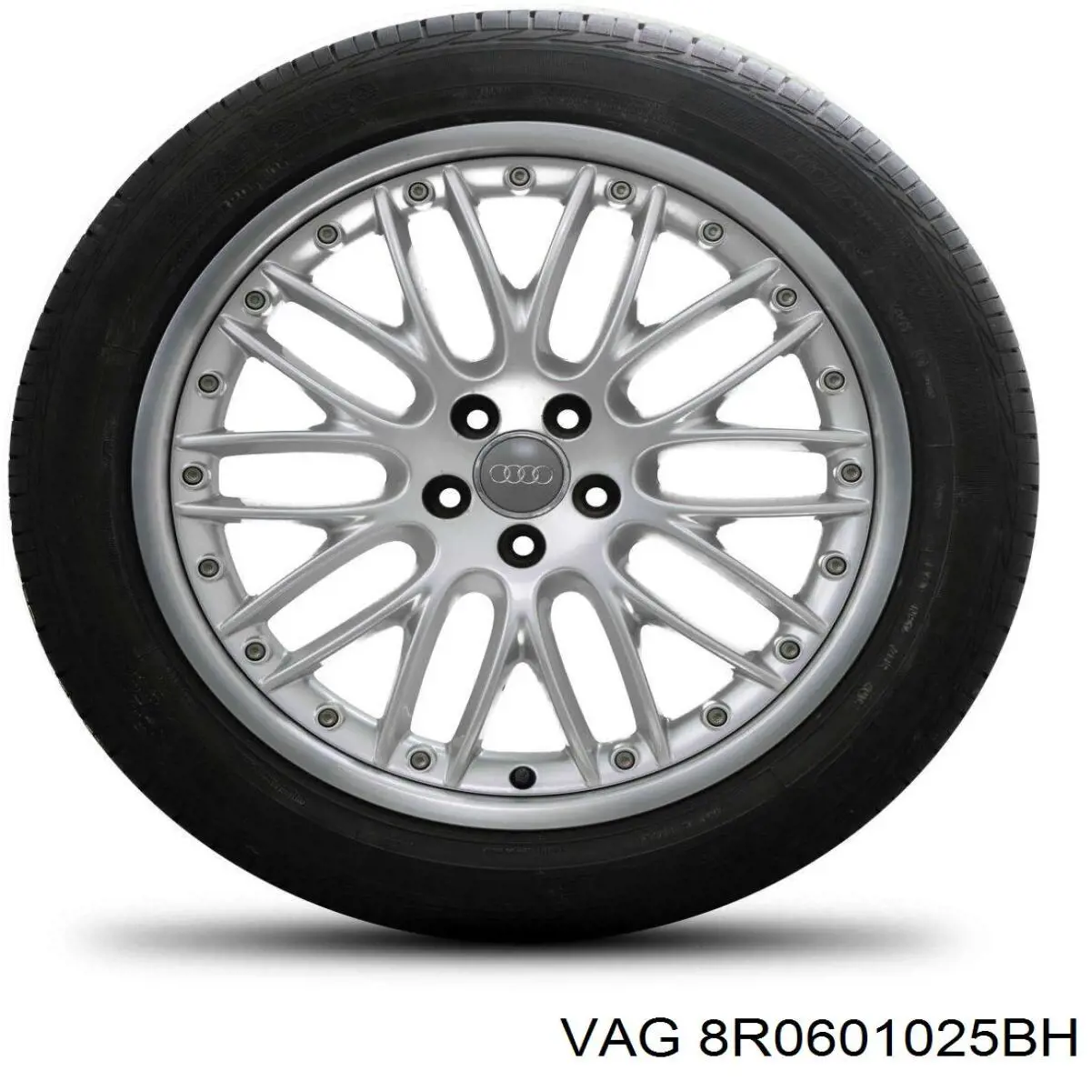 Диски колісні литі (легкосплавні, титанові) VAG 8R0601025BH ціна, від 1401.80 USD