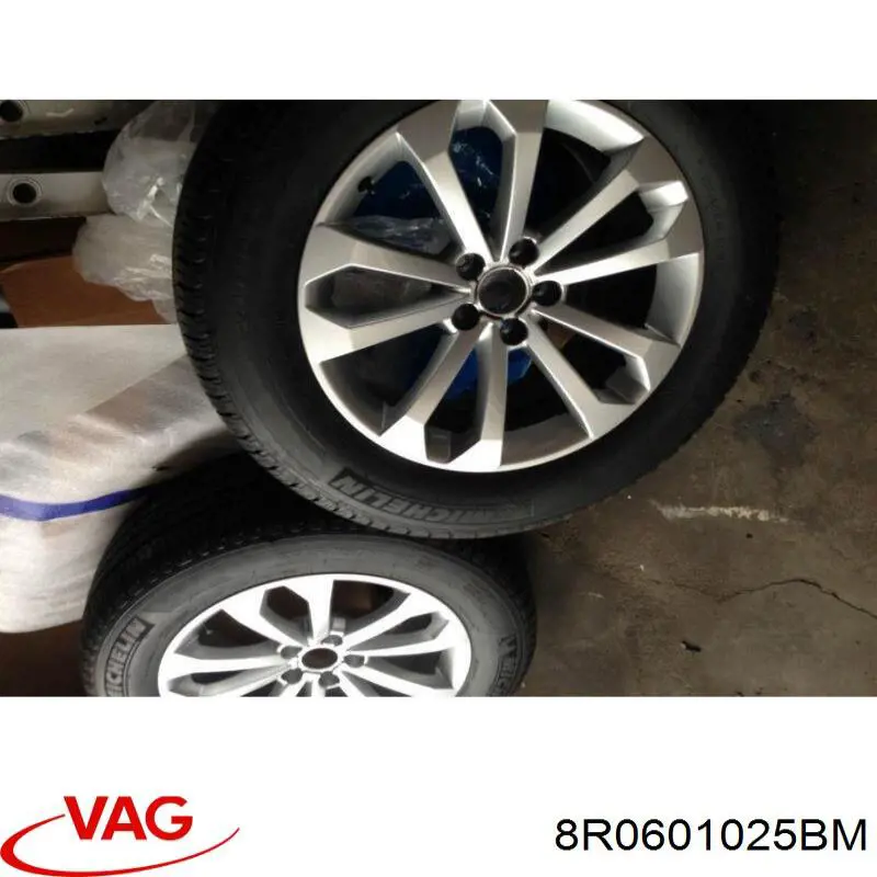 Диски колісні литі (легкосплавні, титанові) VAG 8R0601025AD ціна, від 82.34 USD