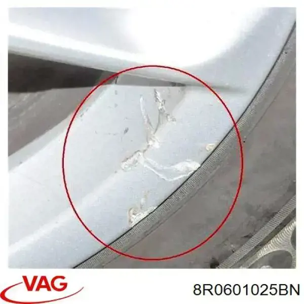 Диски колісні литі (легкосплавні, титанові) VAG 8R0601025BN ціна, від 183.70 USD