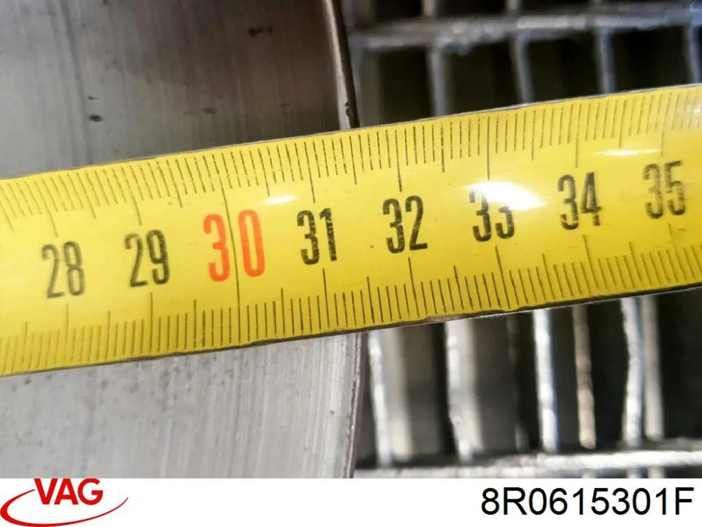 Гальмівні диски передні 8R0615301F VAG
